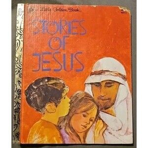 Stories of Jesus Vintage Little Golden Book 1980 Ninth Printing 402-1